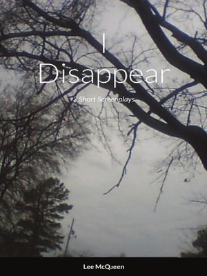 cover image of I Disappear